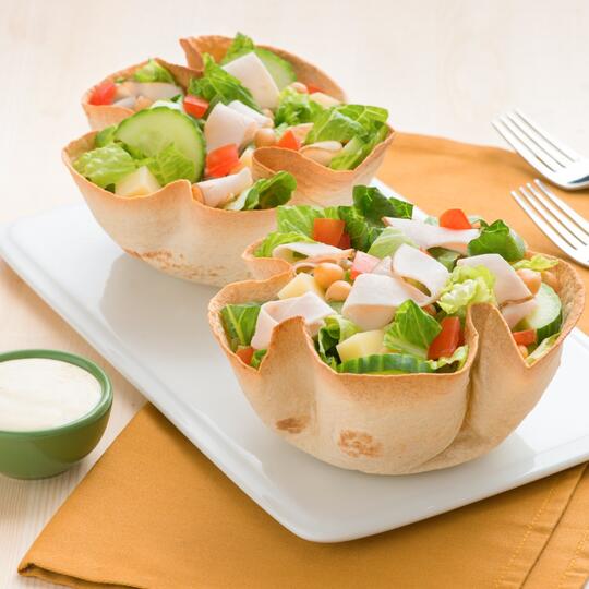 Chef’s Salad in Tortilla Bowls Dempster's